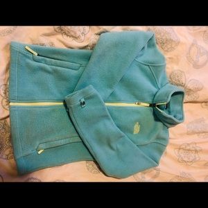 The North Face Girls fleece jacket size M 10-12